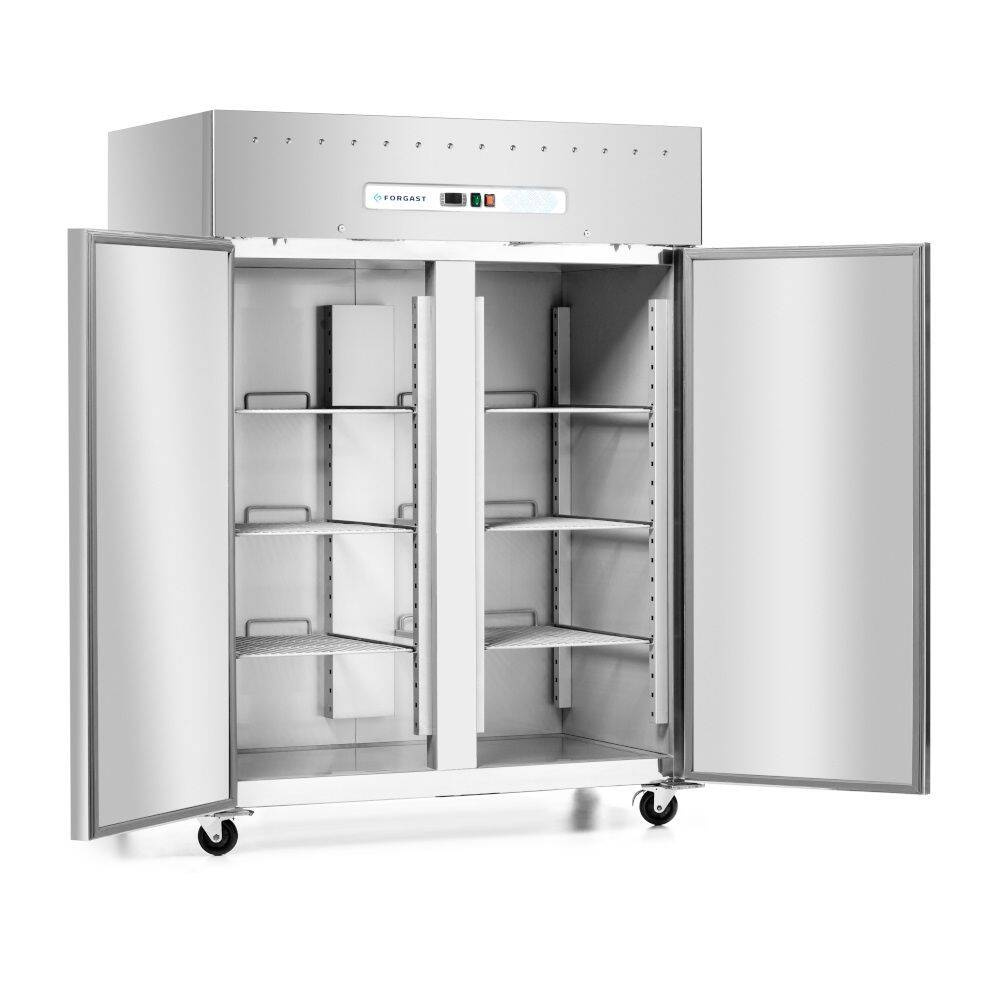 Congelator cu 2 uși GN 2/1 1476 l, oțel inoxidabil FORGAST FG08114