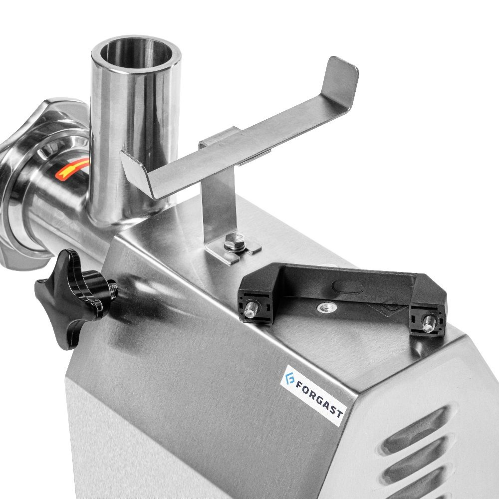Tocător de carne (tocător de carne), 80 kg/h, oțel inoxidabil, 0.37 kW, 230 V | FORGAST FG10102