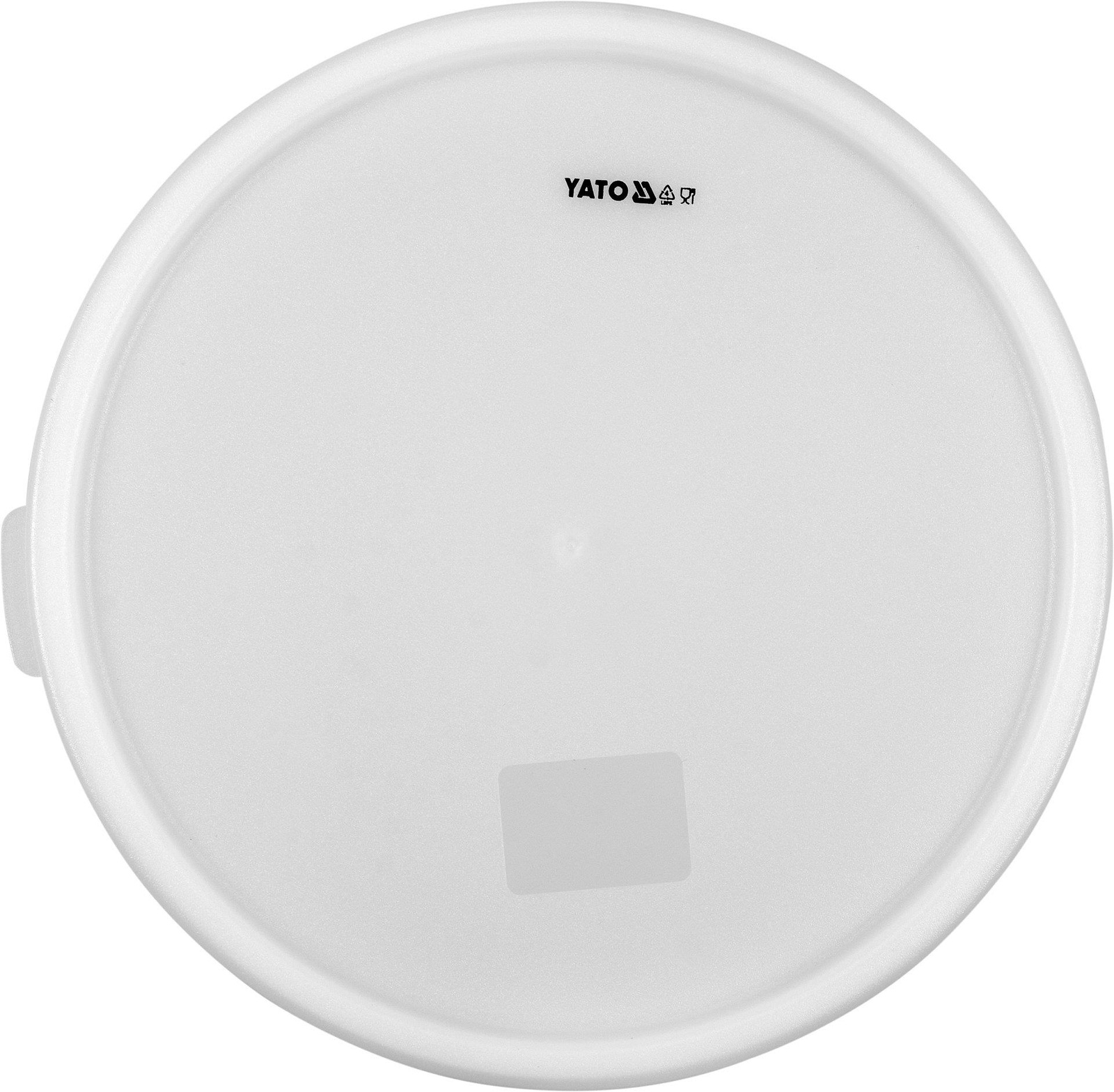 Capac pentru recipient alimentar rotund, diam. 13,2 cm | YATO YG-00518