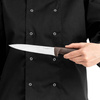 Cuțit de bucătărie HACCP maro lung. 18 cm | FORGAST FG01843