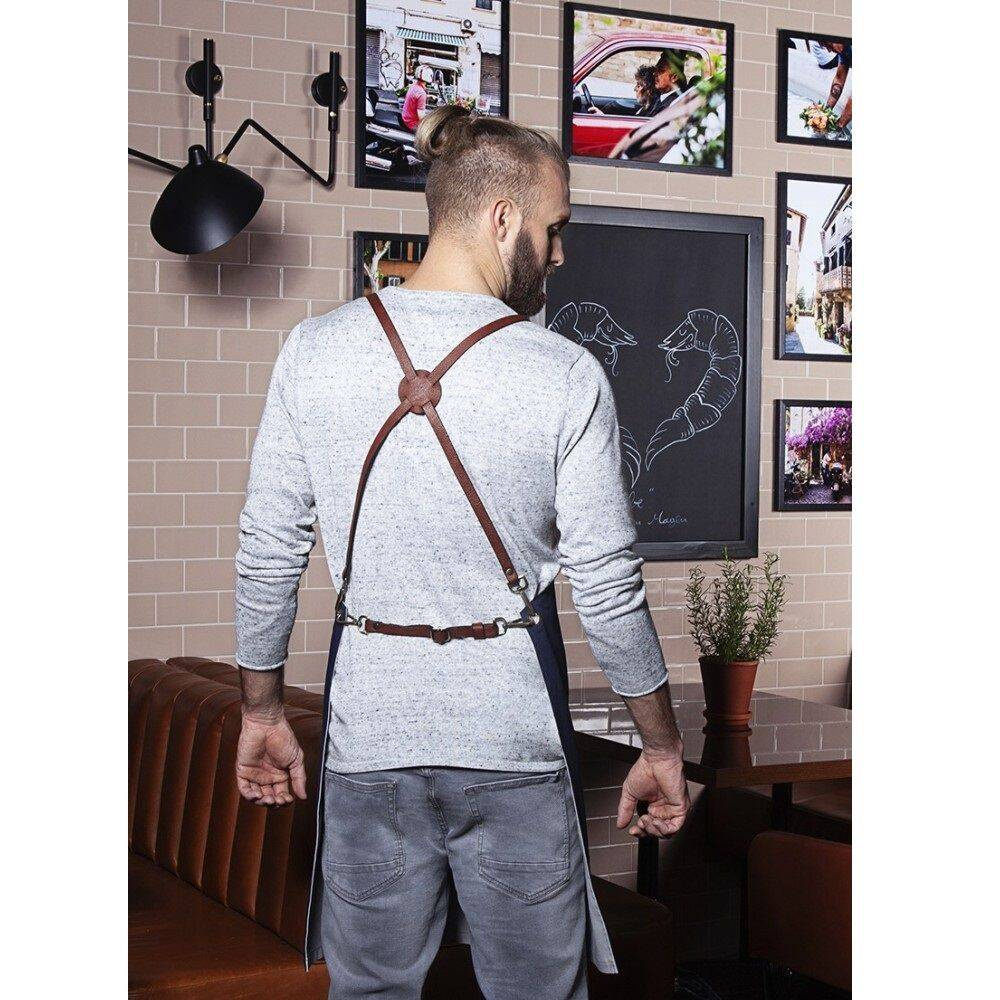 Șorț 2 în 1 Urban X-Style albastru-gri | KARLOWSKY LS 27-59-Stck