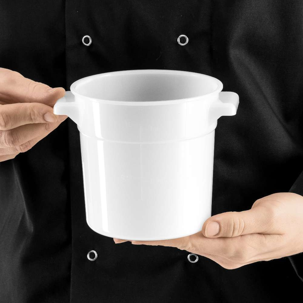 Recipient alimentar rotund fără capac, vol. 1 l | FORGAST FG02811