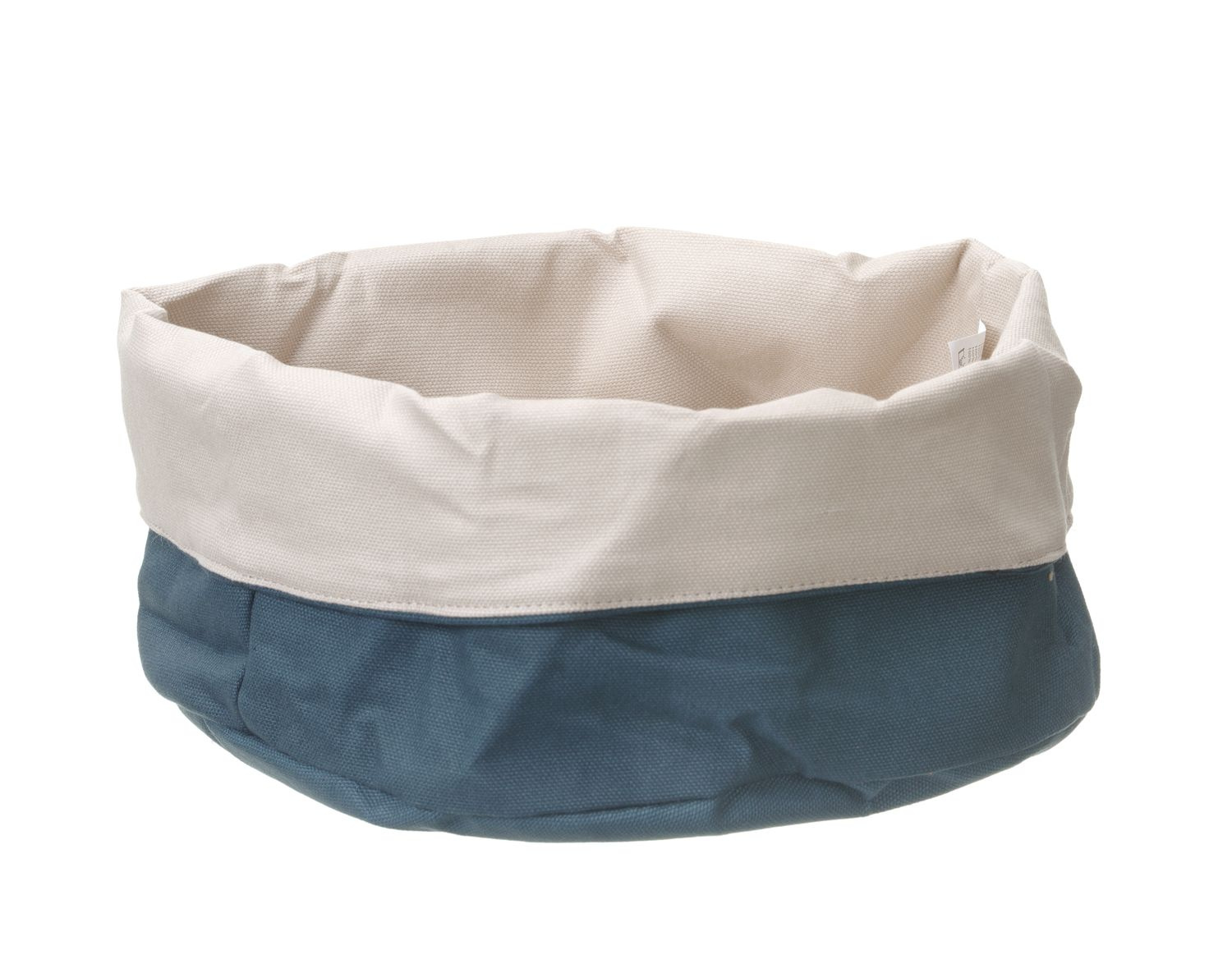 HENDI 429051 Geantă rotundă de pâine din bumbac albastru închis 25 cm | HENDI