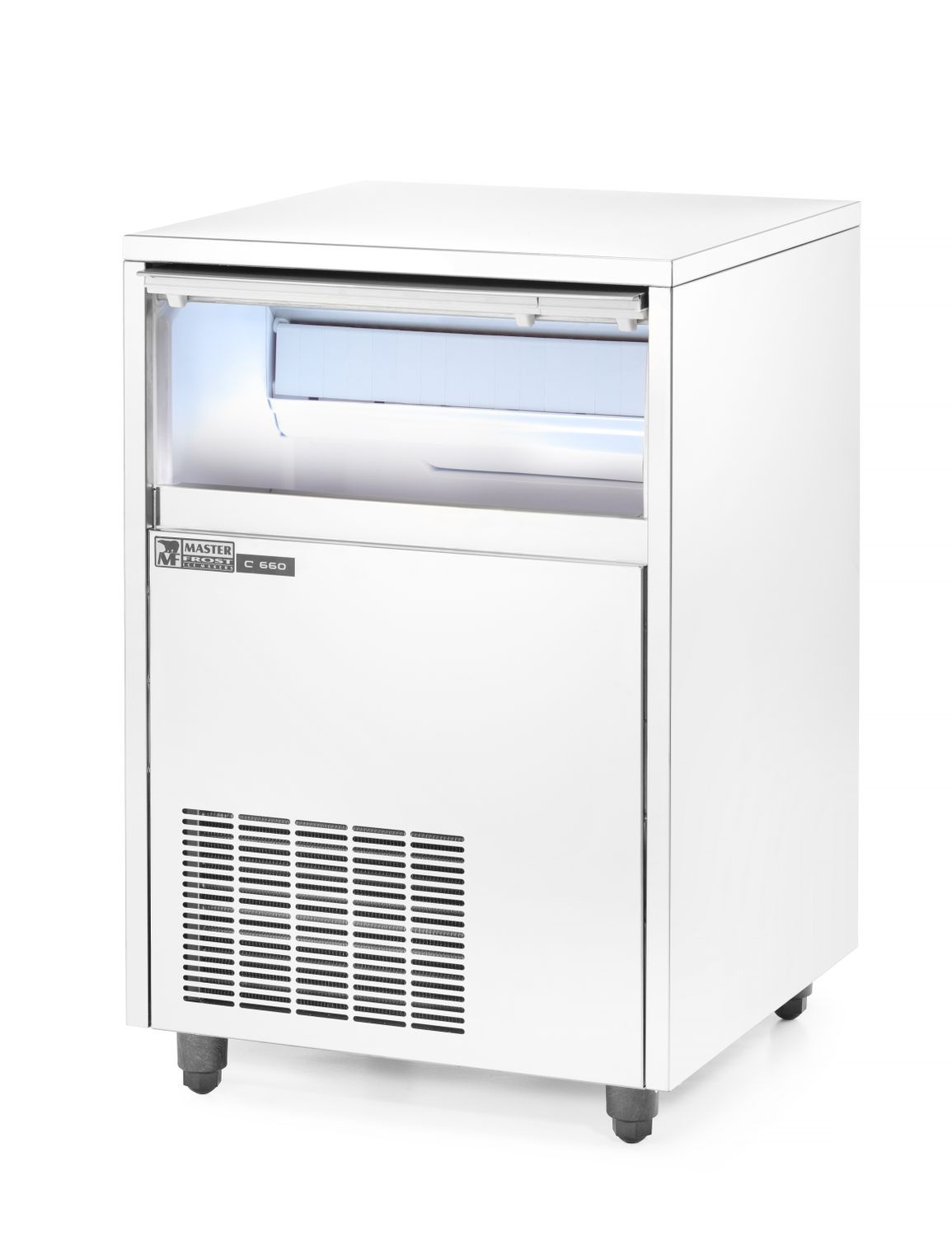 Tava pentru cuburi de gheață (capacitate 65 kg/zi) | HENDI C-660