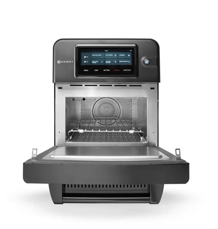 Cuptor convectie-microunde CombiTurbo, HENDI, 18 L, negru, 230V/3000 W, 40.2x73.5x(H)60.8 cm | HENDI 281277