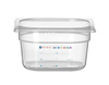 Recipient GN 1/6 adâncime 10 cm din polipropilenă HACCP | HENDI 880470