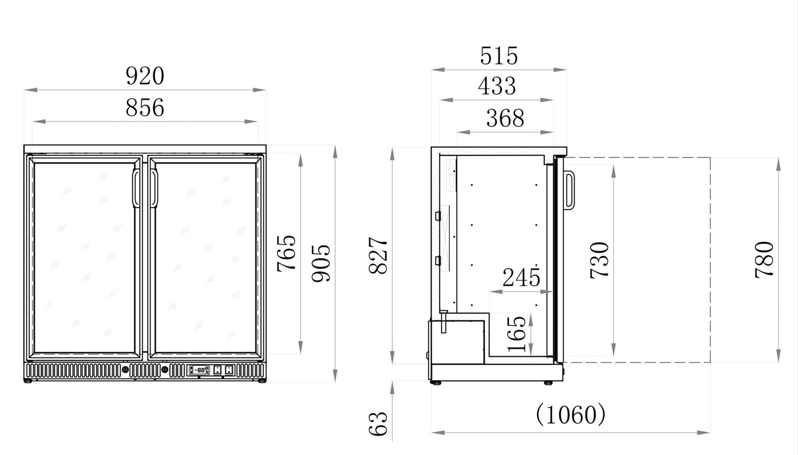 Răcitor de sticle 227 l | YATO YG-05355