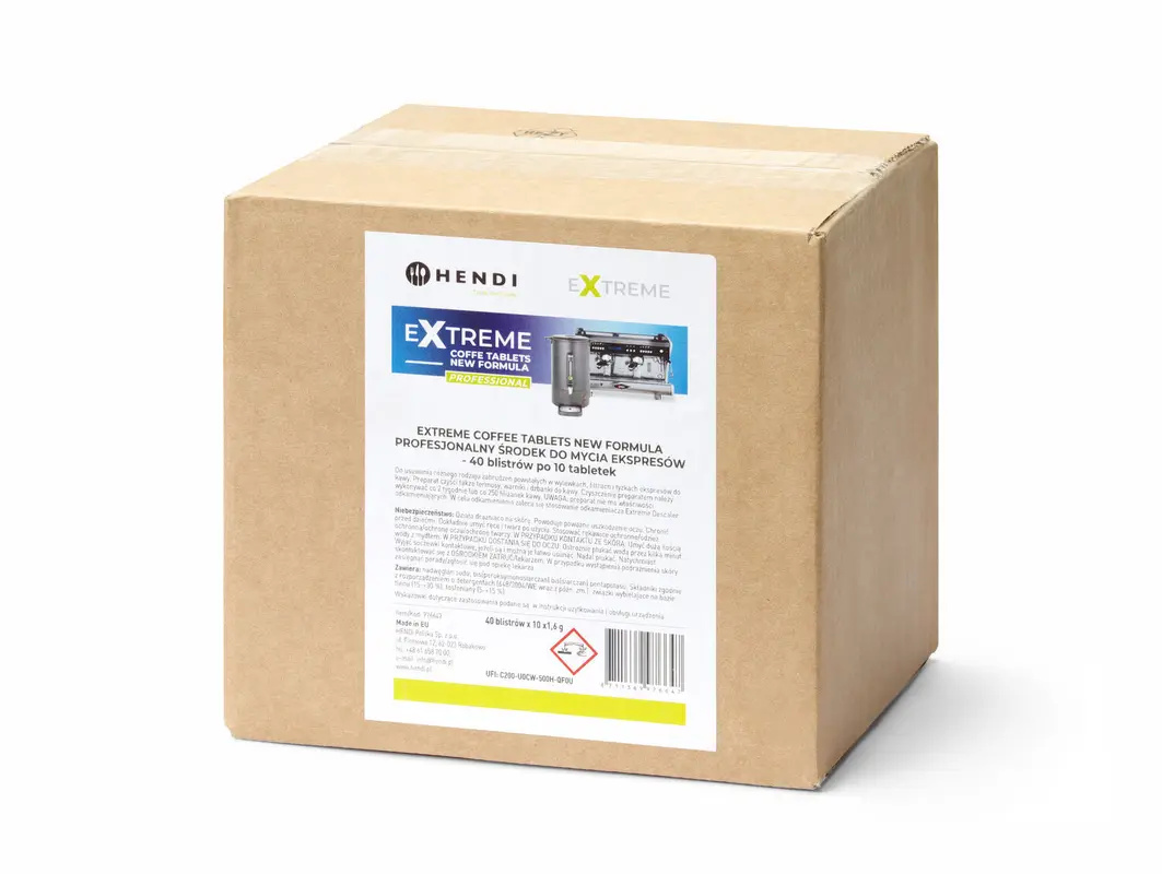 Curățător profesional pentru mașina de cafea Extreme Coffee Tablets | HENDI 976647