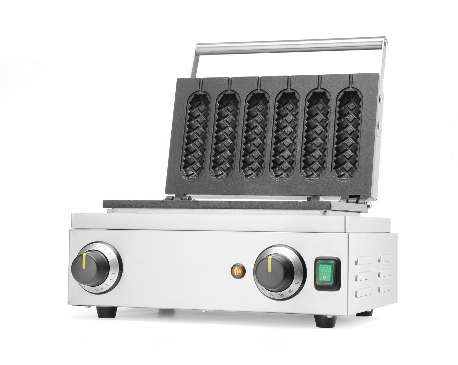 Aparat electric pentru vafe Corn-Dog HENDI 212189