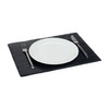 Placă pentru prezentarea preparatelor din ardezie SLATE 45x30 cm | APS 996
