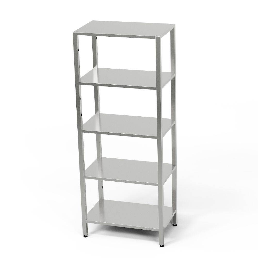 Raft inoxidabil cu 5 rafturi - 3 rafturi reglabile 110x40x180 cm | FORGAST