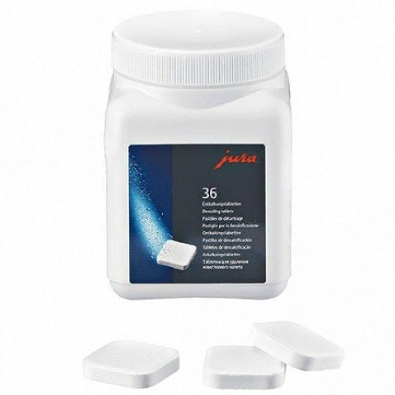 Tablete de decalcifiere pentru aparatele de cafea JURA - pachet de 36.
