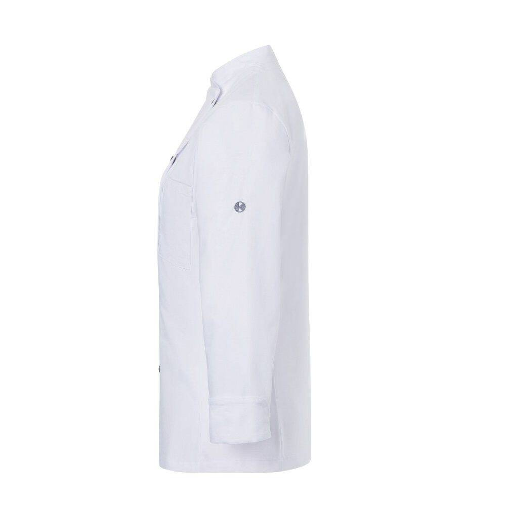 Bluză de bucătar Larissa albă | KARLOWSKY JF 3-3