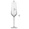 Pahare de șampanie, Avant-Garde, 200 ml - set de 6 bucăți | KROSNO F579917018043570