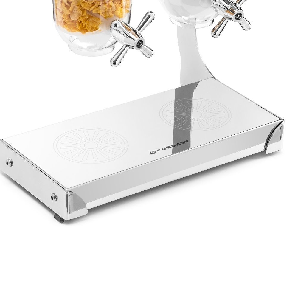 Dispenser cereale mic dejun dublu 2x2 l | FORGAST FG03202V1