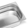 Recipient GN 1/2 adâncime 10 cm perforat din oțel inoxidabil | FORGAST FG04721