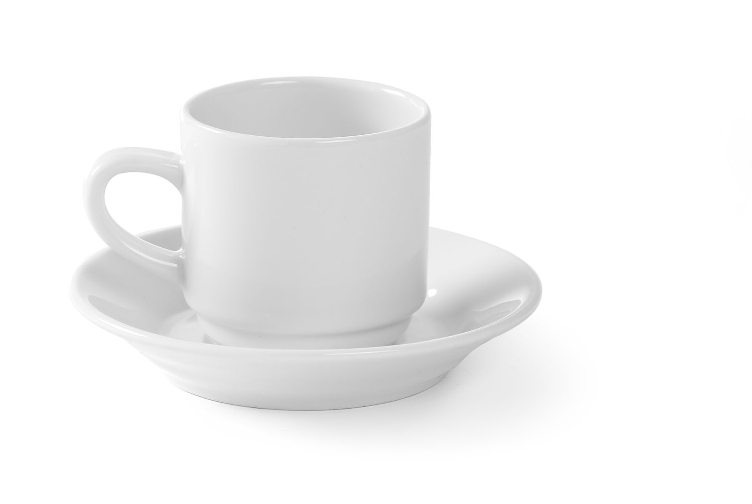 Ceașcă de porțelan OPTIMA - capacitate. 90 ml | HENDI 770900