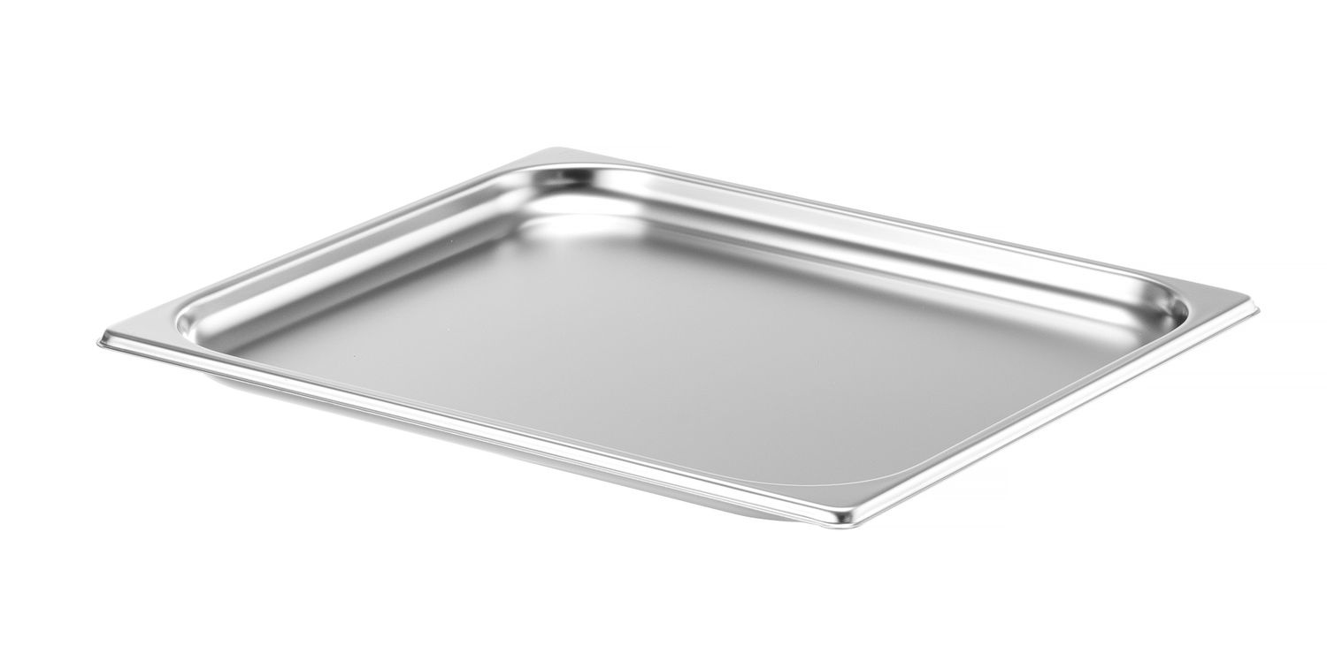 Recipient GN 2/3 ad. 2 cm din oțel inoxidabil PROFI LINE | HENDI 801352