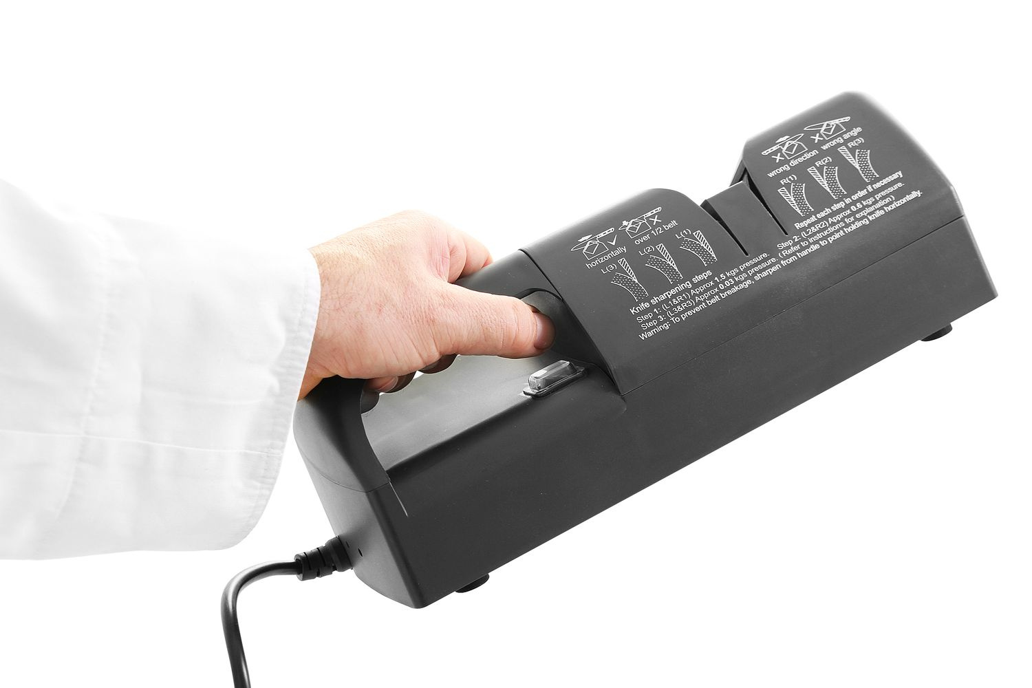 Aparat electric pentru ascuțit cuțite | HENDI 224403