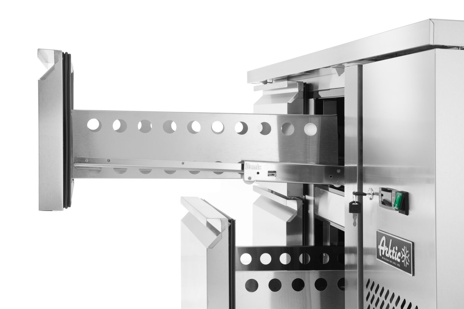 Masă frigorifică cu 4 sertare și unități laterale | ARKTIC 233764