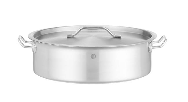 Oală joasă cu capac, din oțel inoxidabil - capacitate 10,8 l | HENDI 836521