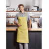 Șorț de bucătar de bază 75 x 90 cm cu buzunar și cataramă galben însorit | KARLOWSKY BLS 5-86-Stck