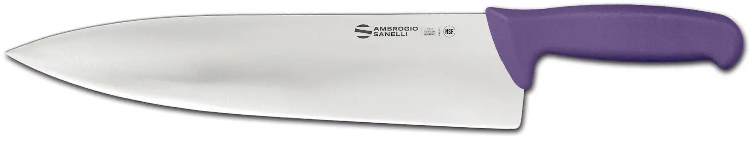 Cuțit de măcelar Supra Colore, lung. 45 cm, mov | AMBROGIO SANELLI S349.030P