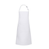 Șorț de bucătar de bază 75 x 90 cm cu buzunar și cataramă alb | KARLOWSKY BLS 5-3-Stck