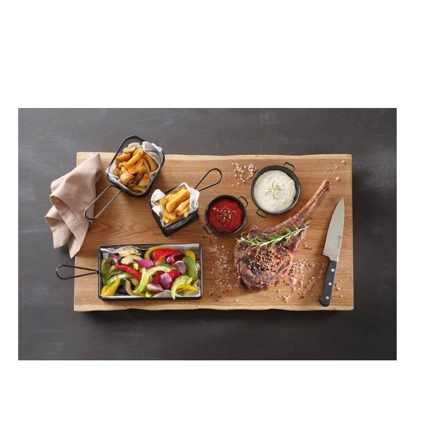 Coș miniatural pentru gustări prăjite 13x11,5 cm | HENDI 425695