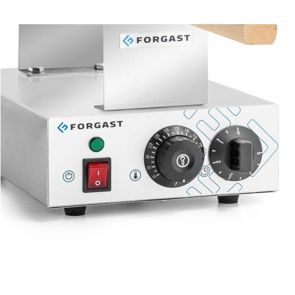 Aparat electric pentru vafe cu bule, 1.45 kW, 230 V | FORGAST FG09702