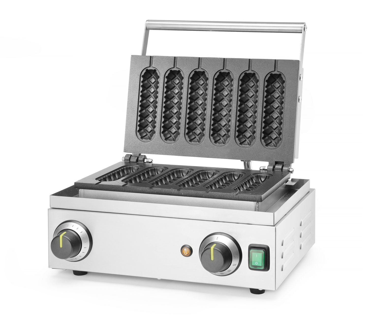 Aparat electric pentru vafe Corn-Dog HENDI 212189