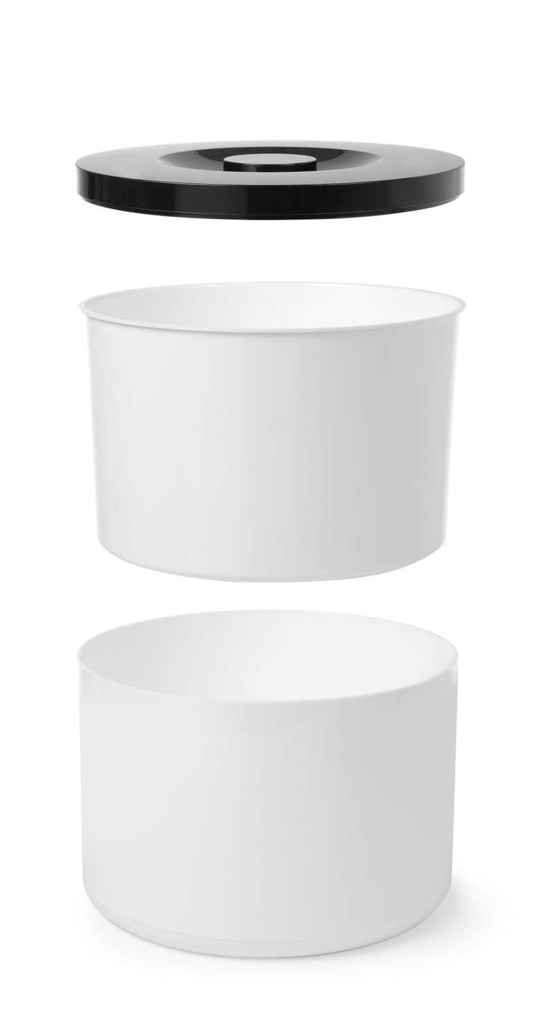 Tava pentru cuburi de gheață 10 l - alb HENDI 594759