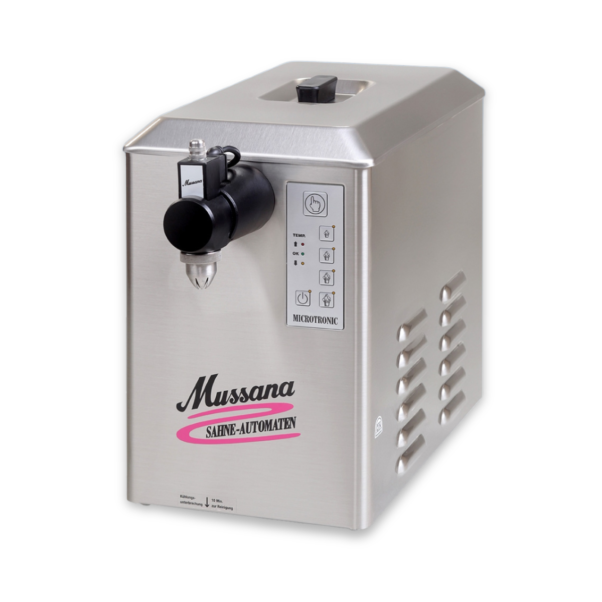 Automat pentru frișcă lichidă, capacitate 4 litri | MUSSANA Boy 4