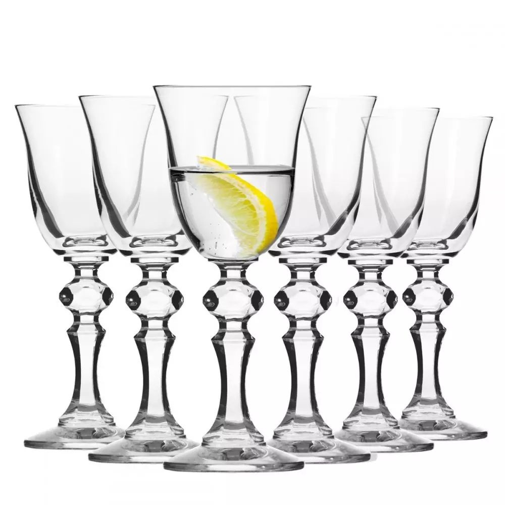 Pahar pentru vodcă, lichior Krista 50 ml - set 6 bucăți | KROSNO GLASS F576030005057770