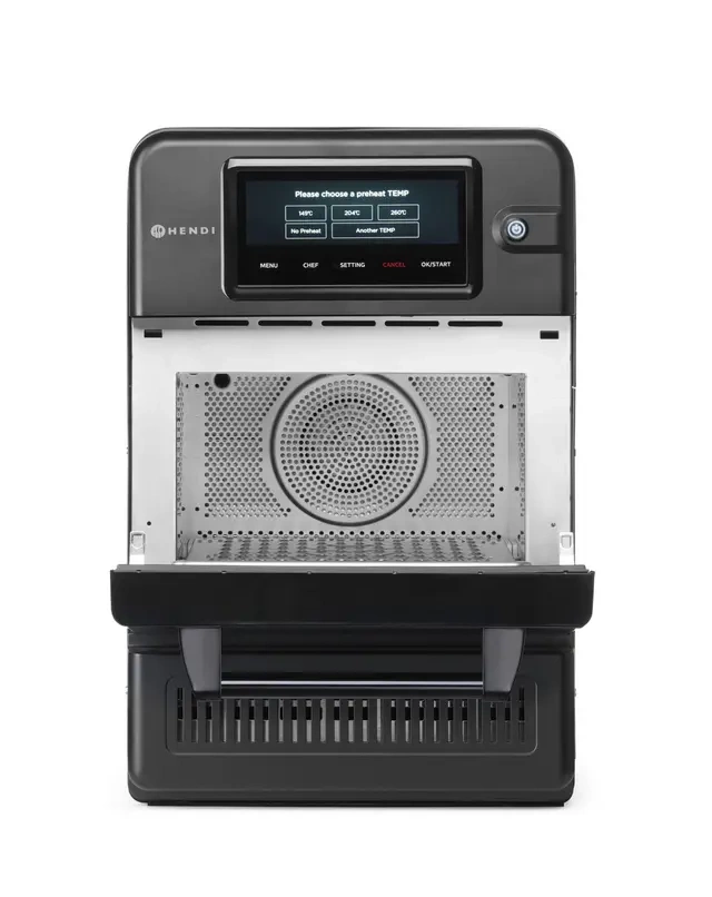 Cuptor convectie-microunde CombiTurbo, HENDI, 18 L, negru, 230V/3000 W, 40.2x73.5x(H)60.8 cm | HENDI 281277