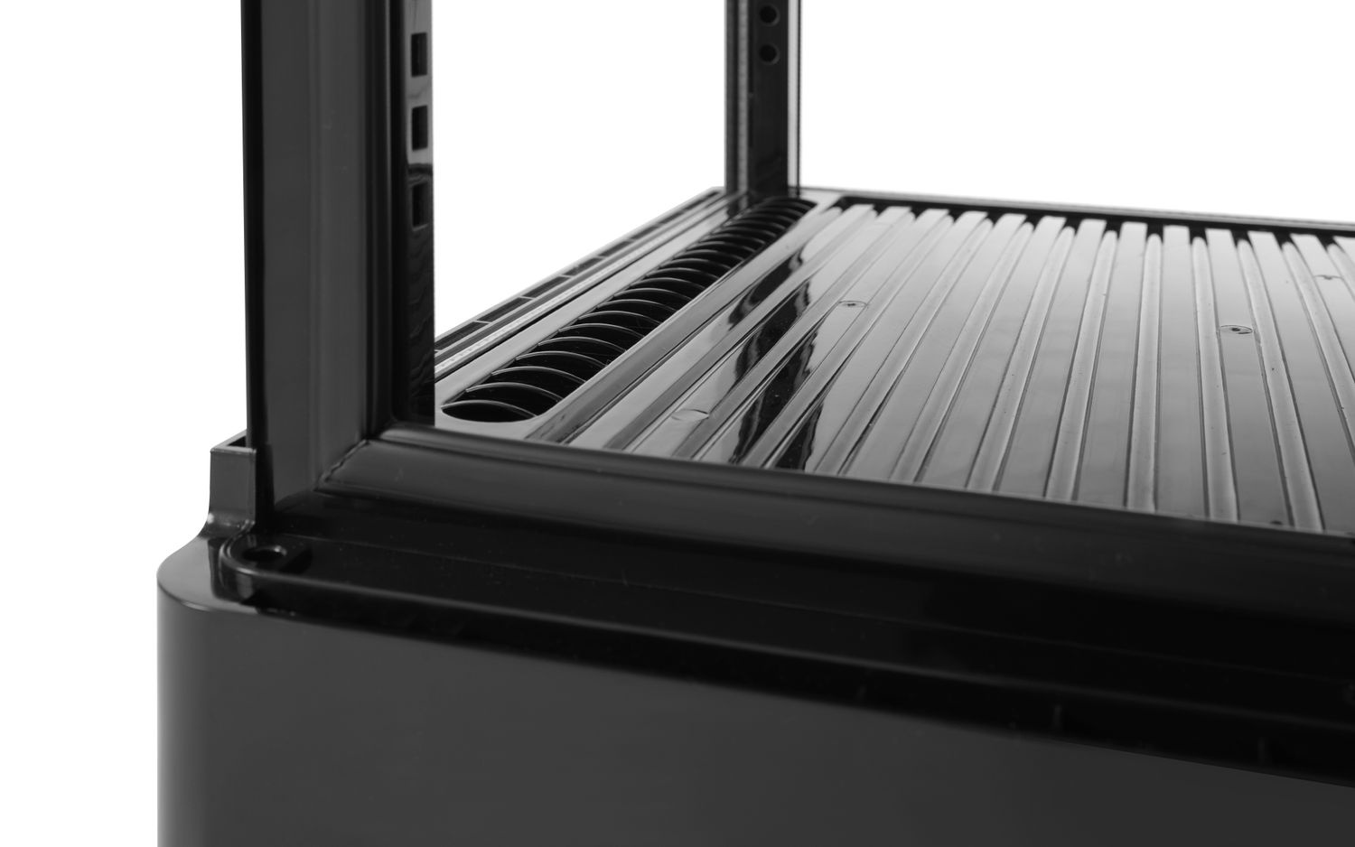 Vitrină frigorifică 68 l negru HENDI 233238