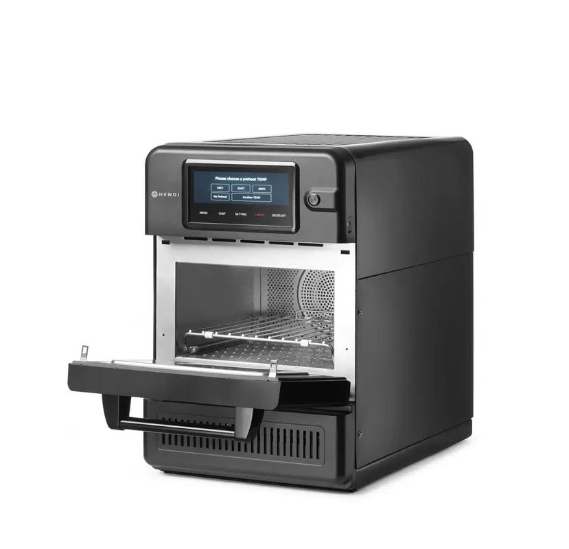 Cuptor convectie-microunde CombiTurbo, HENDI, 18 L, negru, 230V/3000 W, 40.2x73.5x(H)60.8 cm | HENDI 281277