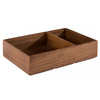 Cutie din lemn Woody 22,5x15x5,5 cm | APS 11651