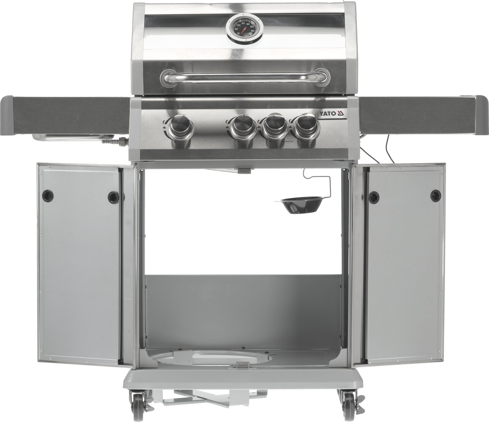 Grătar pe gaz 3+1 | YATO YG-20015