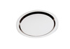 Tavă FINESSE ovală, cu margine netedă, din oțel inoxidabil, 35x35x1.2 cm | APS 1335