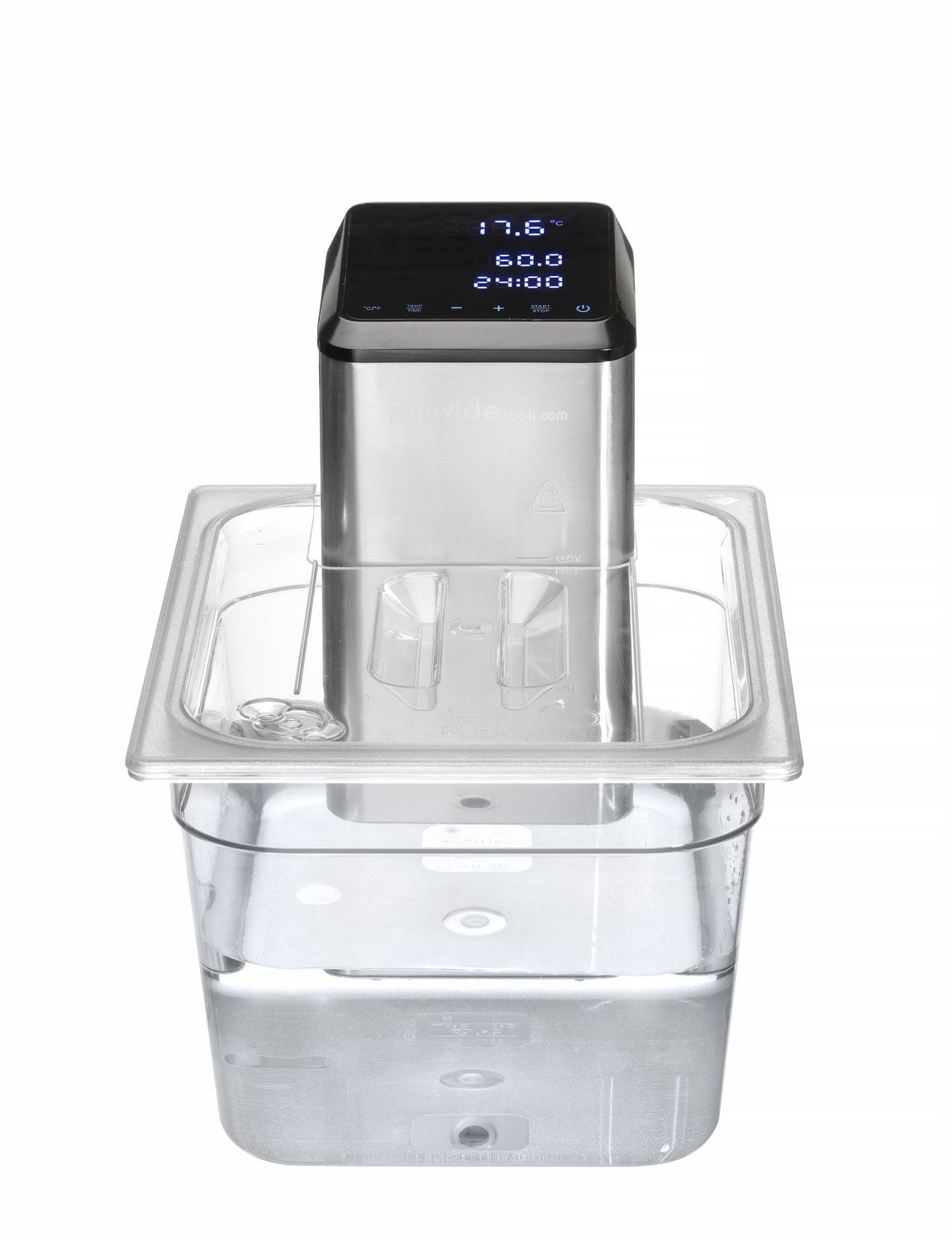 Capac din policarbonat pentru GN 1/2 cu decupaj pentru sous vide | HENDI 864234