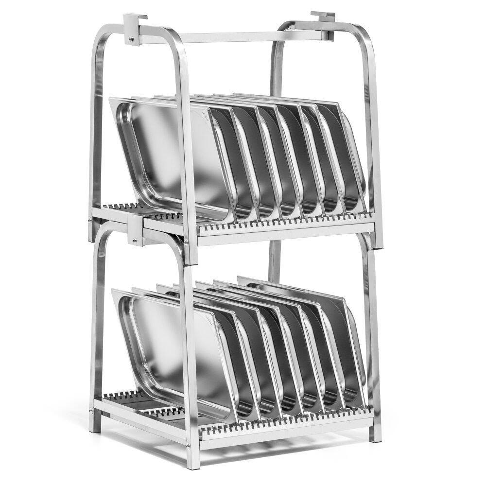 Suport de picurare pentru recipiente și tăvi GN 1/1 60x55x113 cm | FORGAST FG15129