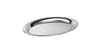 Tavă KAFFEEHAUS ovală, lustruită, mată, din oțel inoxidabil, 20x14.5x0.5 cm | APS 30115