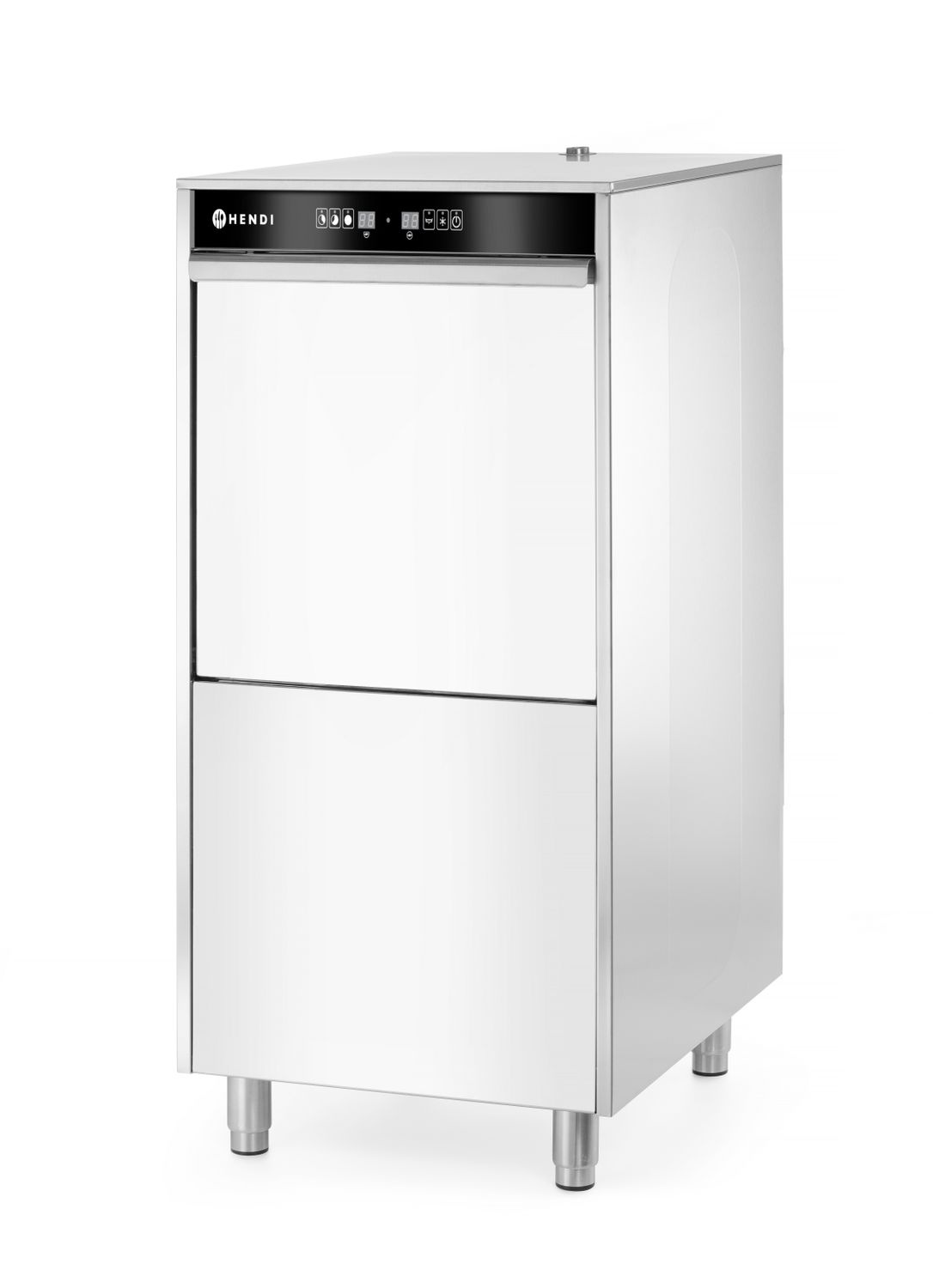 Mașină de spălat vase pentru tăvi și farfurii 50x60 cu dozator de detergent și pompă de scurgere | HENDI 236574