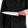 Cuțit de bucătărie HACCP roșu lung. 24 cm | FORGAST FG01801
