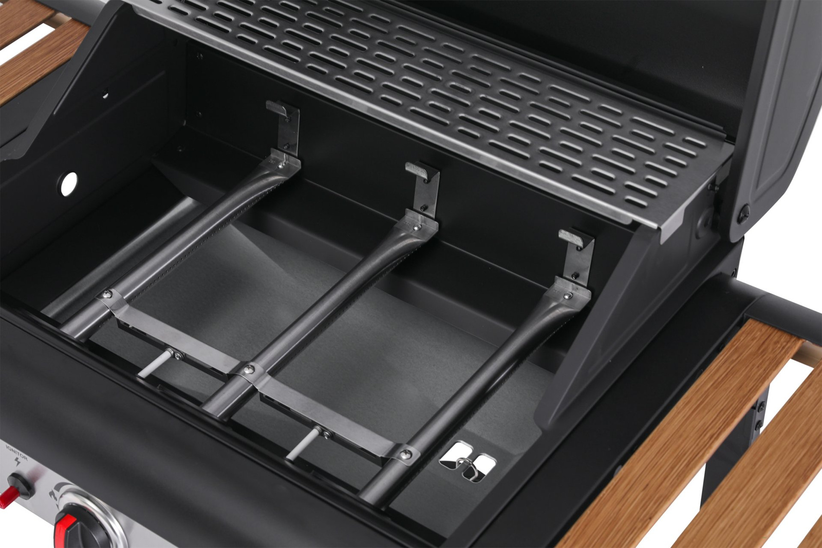 Grătar pe gaz, NATORI 9 kW, 3 arzătoare 60 x 42 cm | YATO YG-20009