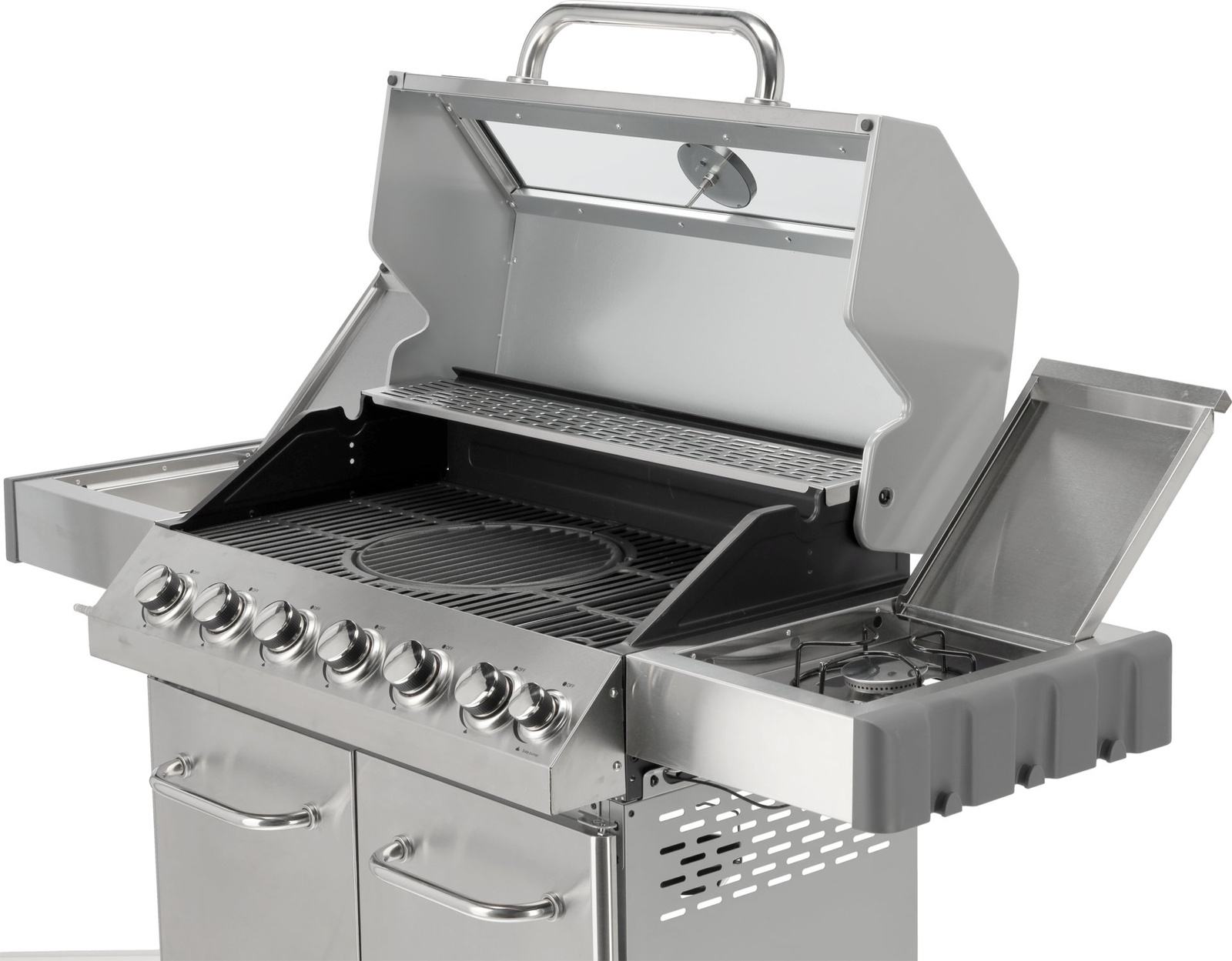 Grătar pe gaz Itami, 7 arzătoare (6+1) | YATO YG-20016