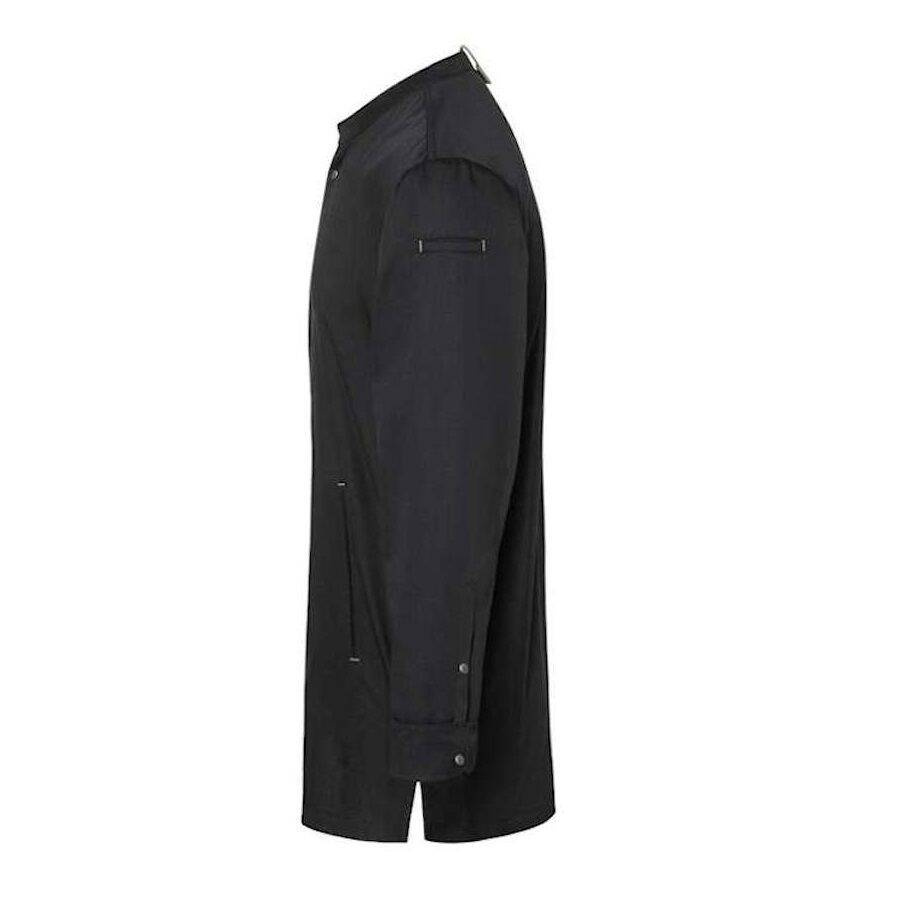 Bluză neagră de bucătar pentru bărbați Green-Generation | KARLOWSKY JM 35-1