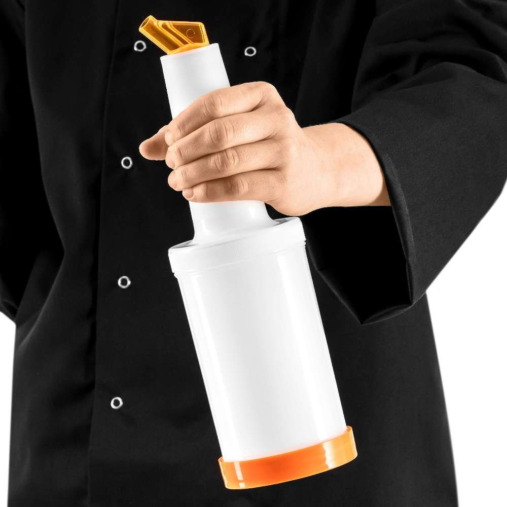 Dozator barman, portocaliu, 1 l, 26 cm | FORGAST FG03232