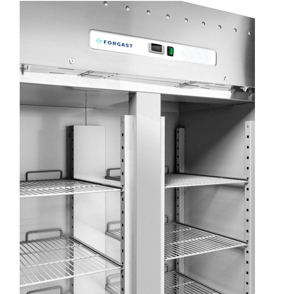 Frigider 2 uși GN 2/1 1476 l, oțel inoxidabil | FORGAST FG07014